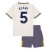 Maillot de foot Everton Michael Keane #5 Troisième vêtements enfant 2024-25 Manches Courtes (+ pantalon court)